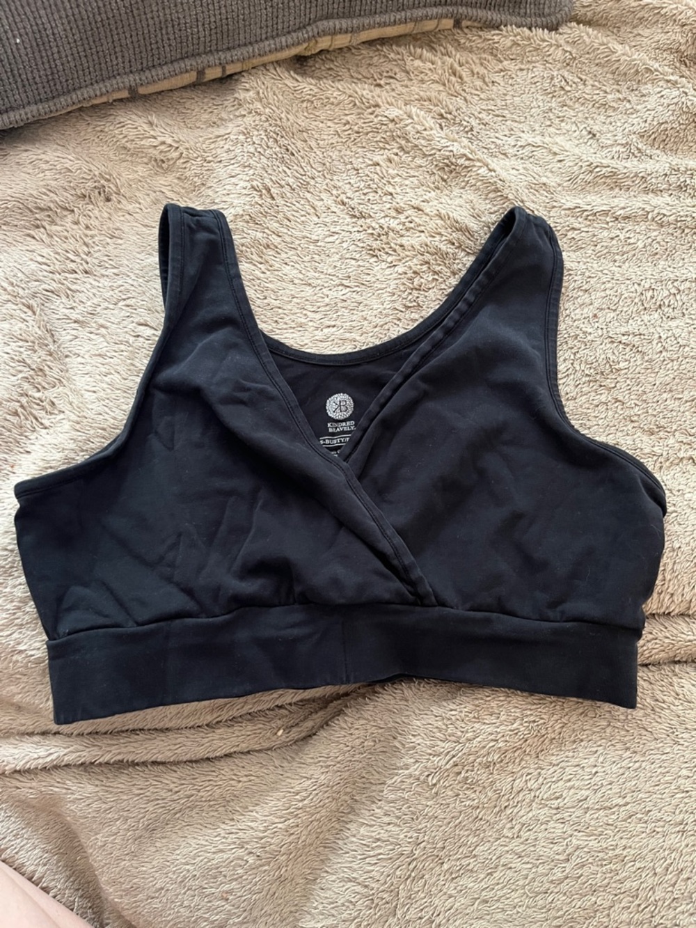 Kindred Bravely Racerback Nursing & Sleep Bra Small Busty organic cotton